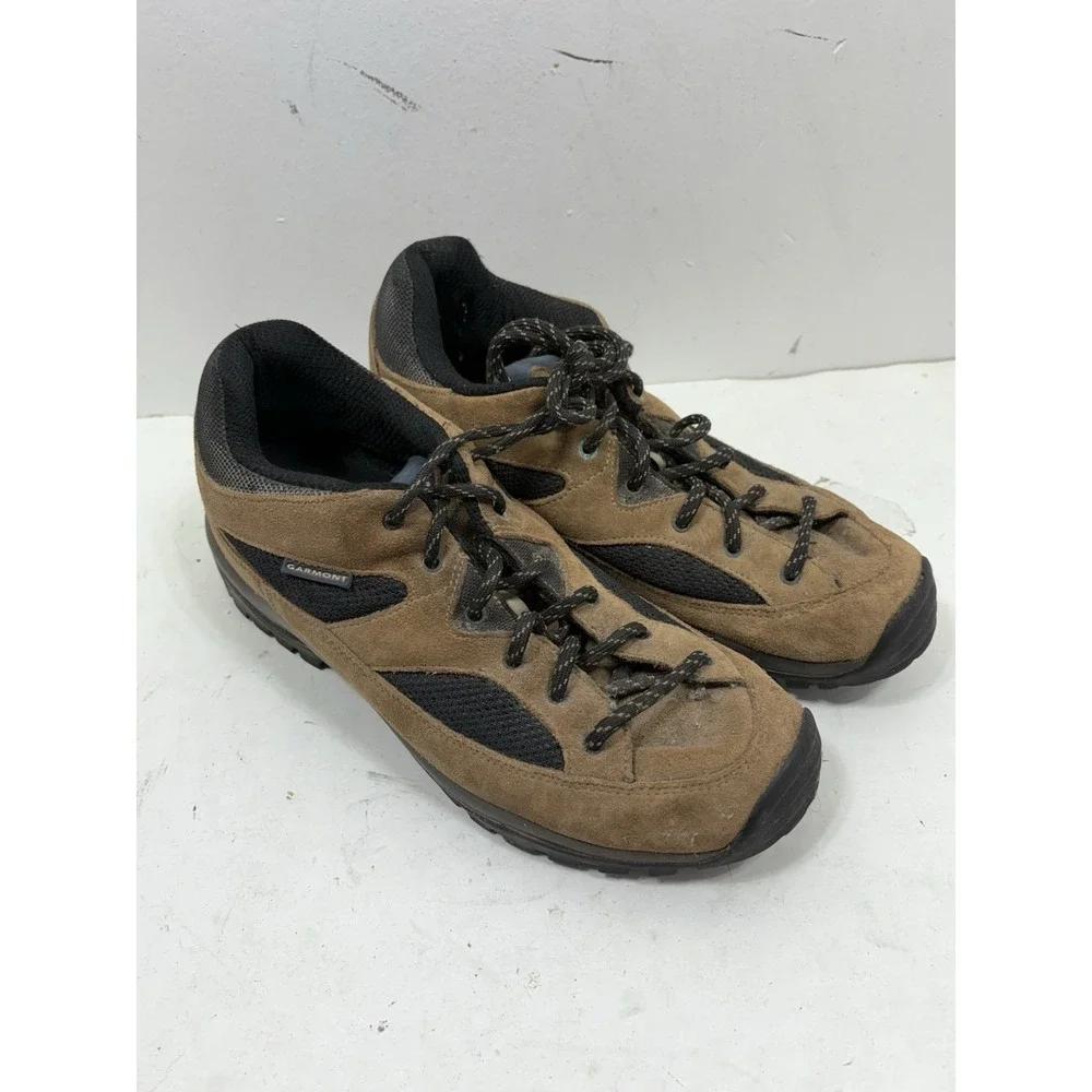 Garment Men's Hiking Boots Shoes Size 11.5 Brown Black Suede‎